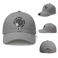 Lets Play Darts Right Meow Baseball Cap Cute Cat Dart Player Pub Game Gift