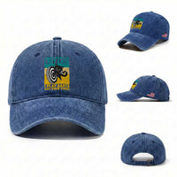 Funny Retro Sunset Cat Darts Washed Cotton Baseball Cap I Pet Cats I Play Darts And I Know Things