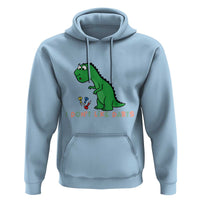 Funny Dinosaur Short Arms Problem Hoodie I Do Not Like Darts - Wonder Print Shop
