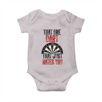 That One Dart That Just Hates You Baby Onesie Funny Dartist Gift - Wonder Print Shop