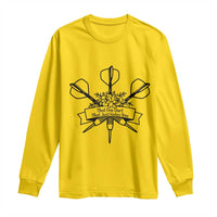 Funny Darts Sarcasm Long Sleeve Shirt That One Dart That Just Hates You - Wonder Print Shop