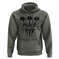 Funny I Suck At Darts Hoodie Bar Game Lover Dartist Gift - Wonder Print Shop