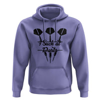 Funny I Suck At Darts Hoodie Bar Game Lover Dartist Gift - Wonder Print Shop