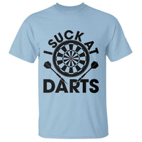 Funny I Suck At Darts T Shirt Darts Lover Gift For Bad Players - Wonder Print Shop