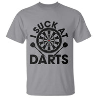 Funny I Suck At Darts T Shirt Darts Lover Gift For Bad Players - Wonder Print Shop