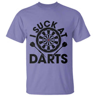 Funny I Suck At Darts T Shirt Darts Lover Gift For Bad Players - Wonder Print Shop