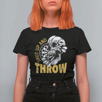 Funny Skeleton Darts Player T Shirt For Women I Suck At Darts - Wonder Print Shop