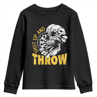 Funny Skeleton Darts Player Youth Sweatshirt I Suck At Darts - Wonder Print Shop