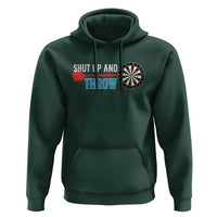 Shut Up And Throw Hoodie Funny Darts Player Gift - Wonder Print Shop