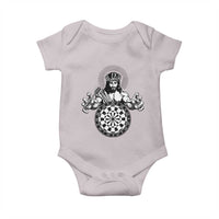 Funny Christian Dartist Gift Baby Onesie Jesus Bullseye Shooter - Wonder Print Shop