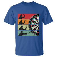Vintage Darts Player Christian Faith Gift T Shirt Jesus Bullseye Shooter - Wonder Print Shop