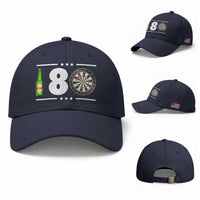 Darts Master 180 And Beer Baseball Cap Funny Bullseye Shooter Gift