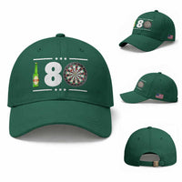 Darts Master 180 And Beer Baseball Cap Funny Bullseye Shooter Gift