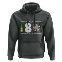 Darts Master 180 And Beer Hoodie Funny Bullseye Shooter Gift - Wonder Print Shop