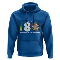 Darts Master 180 And Beer Hoodie Funny Bullseye Shooter Gift - Wonder Print Shop