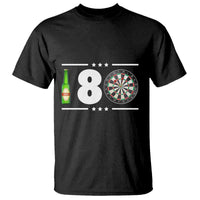 Darts Master 180 And Beer T Shirt Funny Bullseye Shooter Gift - Wonder Print Shop