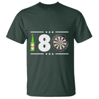 Darts Master 180 And Beer T Shirt Funny Bullseye Shooter Gift - Wonder Print Shop