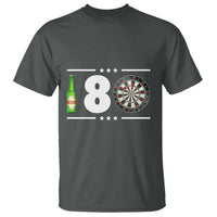 Darts Master 180 And Beer T Shirt Funny Bullseye Shooter Gift - Wonder Print Shop