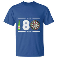 Darts Master 180 And Beer T Shirt Funny Bullseye Shooter Gift - Wonder Print Shop