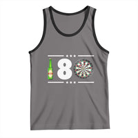 Darts Master 180 And Beer Tank Top Funny Bullseye Shooter Gift - Wonder Print Shop