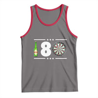 Darts Master 180 And Beer Tank Top Funny Bullseye Shooter Gift - Wonder Print Shop