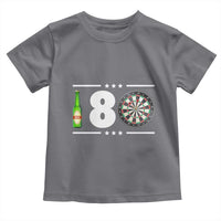 Darts Master 180 And Beer Toddler T Shirt Funny Bullseye Shooter Gift - Wonder Print Shop