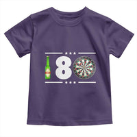 Darts Master 180 And Beer Toddler T Shirt Funny Bullseye Shooter Gift - Wonder Print Shop