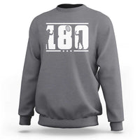 Darts 180 Max Score Player Sweatshirt Darts Fan Gift - Wonder Print Shop