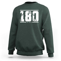 Darts 180 Max Score Player Sweatshirt Darts Fan Gift - Wonder Print Shop