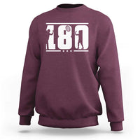 Darts 180 Max Score Player Sweatshirt Darts Fan Gift - Wonder Print Shop