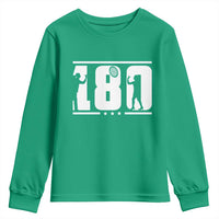 Darts 180 Max Score Player Youth Sweatshirt Darts Fan Gift - Wonder Print Shop