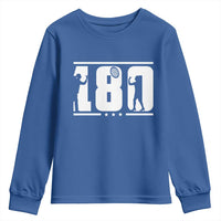 Darts 180 Max Score Player Youth Sweatshirt Darts Fan Gift - Wonder Print Shop