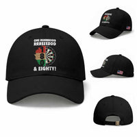 One Hundred And Eighty Baseball Cap Funny Darts Player Gift