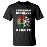 One Hundred And Eighty T Shirt Funny Darts Player Gift - Wonder Print Shop