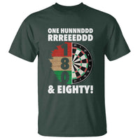 One Hundred And Eighty T Shirt Funny Darts Player Gift - Wonder Print Shop