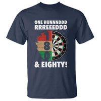 One Hundred And Eighty T Shirt Funny Darts Player Gift - Wonder Print Shop