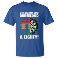 One Hundred And Eighty T Shirt Funny Darts Player Gift - Wonder Print Shop