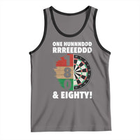 One Hundred And Eighty Tank Top Funny Darts Player Gift - Wonder Print Shop