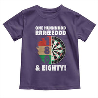 One Hundred And Eighty Toddler T Shirt Funny Darts Player Gift - Wonder Print Shop