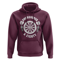 Triple 20 Master Dartist Gift Hoodie One Hundred And Eighty - Wonder Print Shop