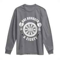 Triple 20 Master Dartist Gift Long Sleeve Shirt One Hundred And Eighty - Wonder Print Shop
