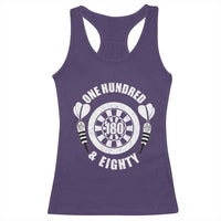 Triple 20 Master Dartist Gift Racerback Tank Top One Hundred And Eighty - Wonder Print Shop
