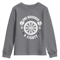Triple 20 Master Dartist Gift Youth Sweatshirt One Hundred And Eighty - Wonder Print Shop
