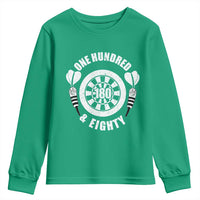 Triple 20 Master Dartist Gift Youth Sweatshirt One Hundred And Eighty - Wonder Print Shop