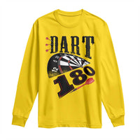 Max Score 180 Darts Lover Long Sleeve Shirt Darts Team Party Gift - Wonder Print Shop
