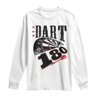 Max Score 180 Darts Lover Long Sleeve Shirt Darts Team Party Gift - Wonder Print Shop