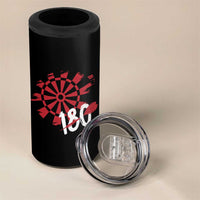Triple 20 Master Dartist 4 in 1 Can Cooler Tumbler Funny Pub Games Drinking Gift - Wonder Print Shop