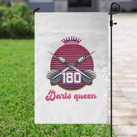 Darts Queen 180 Max Score Garden Flag Funny Bullseye Shooter Gift - Wonder Print Shop