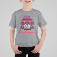 Darts Queen 180 Max Score T Shirt For Kid Funny Bullseye Shooter Gift - Wonder Print Shop