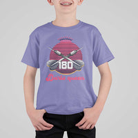 Darts Queen 180 Max Score T Shirt For Kid Funny Bullseye Shooter Gift - Wonder Print Shop